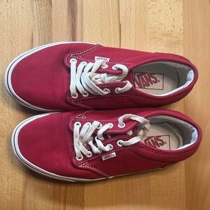 Vans Classic Red Sneakers